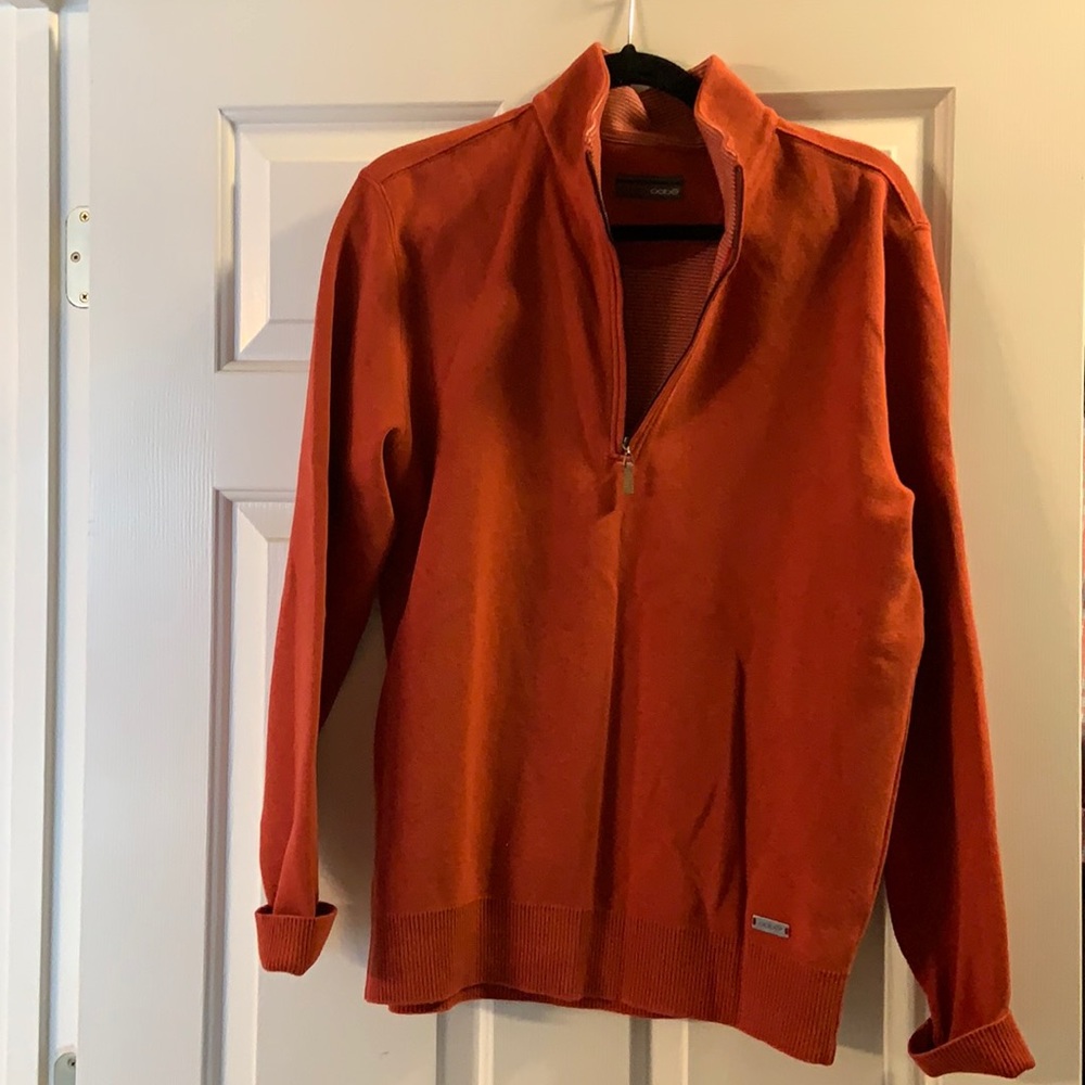 Quarter zip sweater